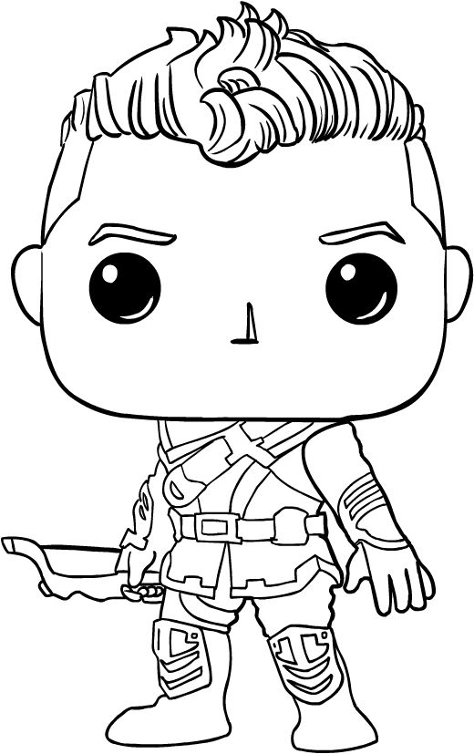 Funko pop coloring pages