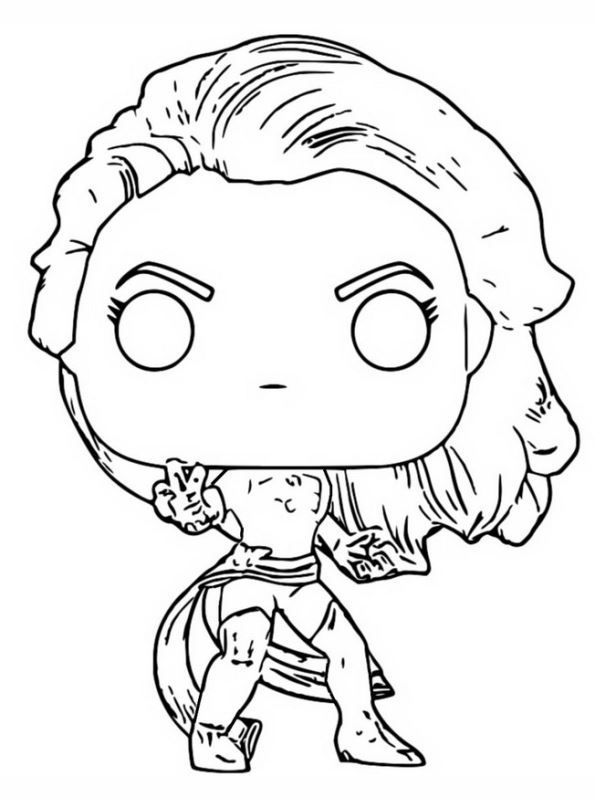 Funko pop coloring pages