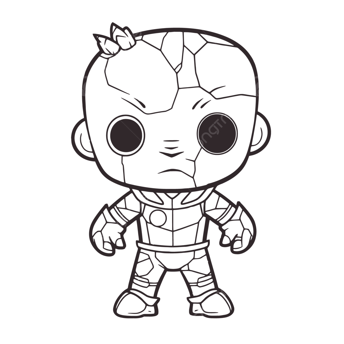 Funko pop coloring book of a superhero outline sketch drawing vector book drawing wing drawing superhero drawing png and vector with transparent background for free download