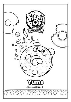 Unleash your creativity with printable pikmi pops coloring pages for kids pdf