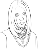 Pop stars celebreties coloring pages free coloring pages