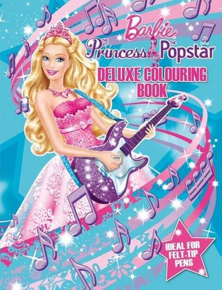 Barbie princess and the pop star deluxe louring mattel inc books