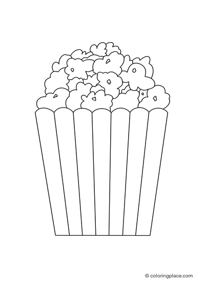 Popcorn coloring place