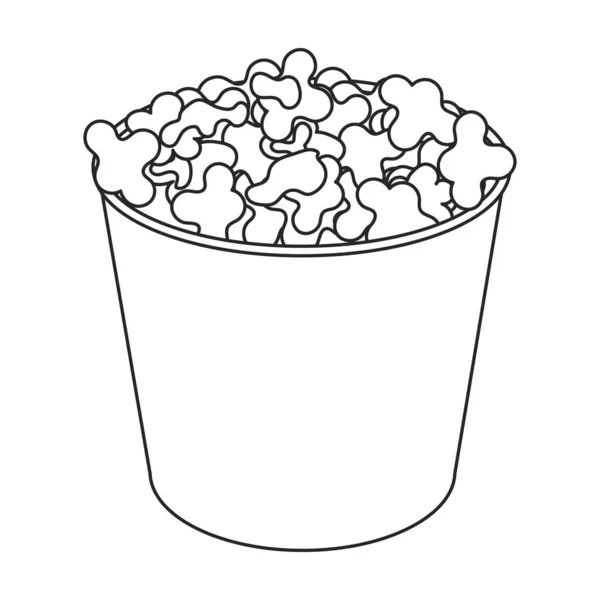 Popcorn outline stock photos royalty free popcorn outline images