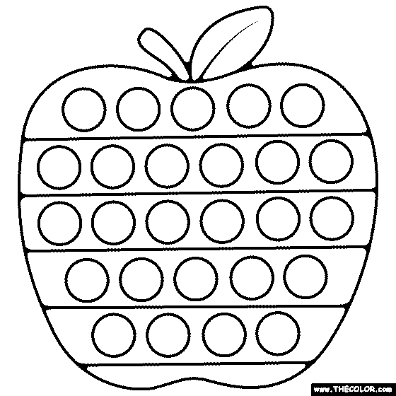 Fruit online coloring pages