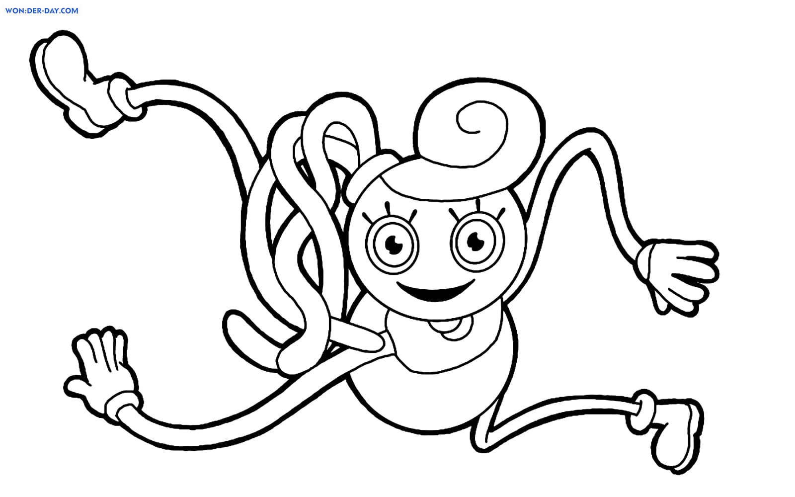 Poppy playtime coloring pages free coloring pages