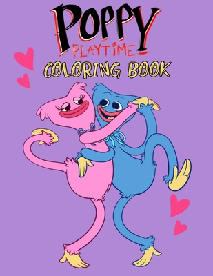 Puppy playtime coloring book fun coloring pages featuring your favorite characters poppy playtime huggy wuggy kissy missy book for kids boy paperback murder by the book