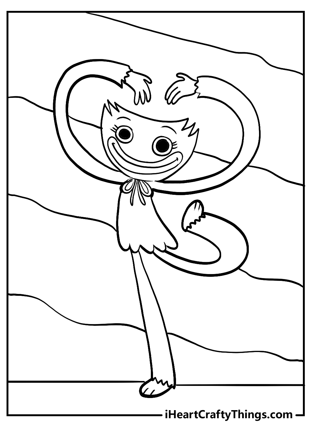 Printable poppy playtime coloring pages updated