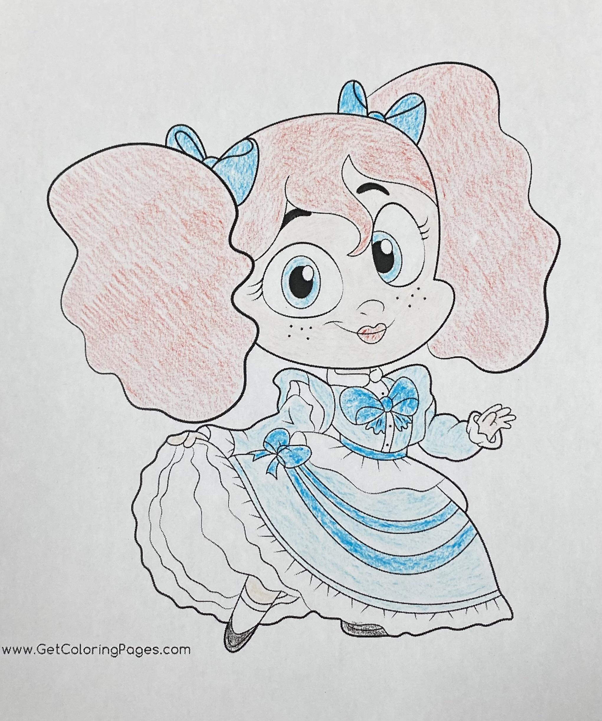 A poppy playtime coloring page pleted with cents crayons ð r coloring