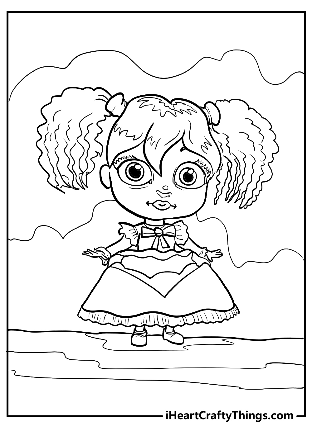 Printable poppy playtime coloring pages updated