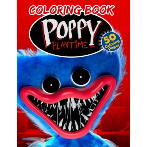 Poppy playtime coloring book huggy wuggy coloring orgia