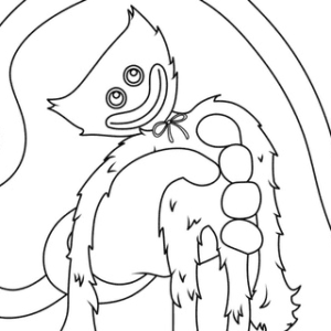 Huggy wuggy coloring pages printable for free download