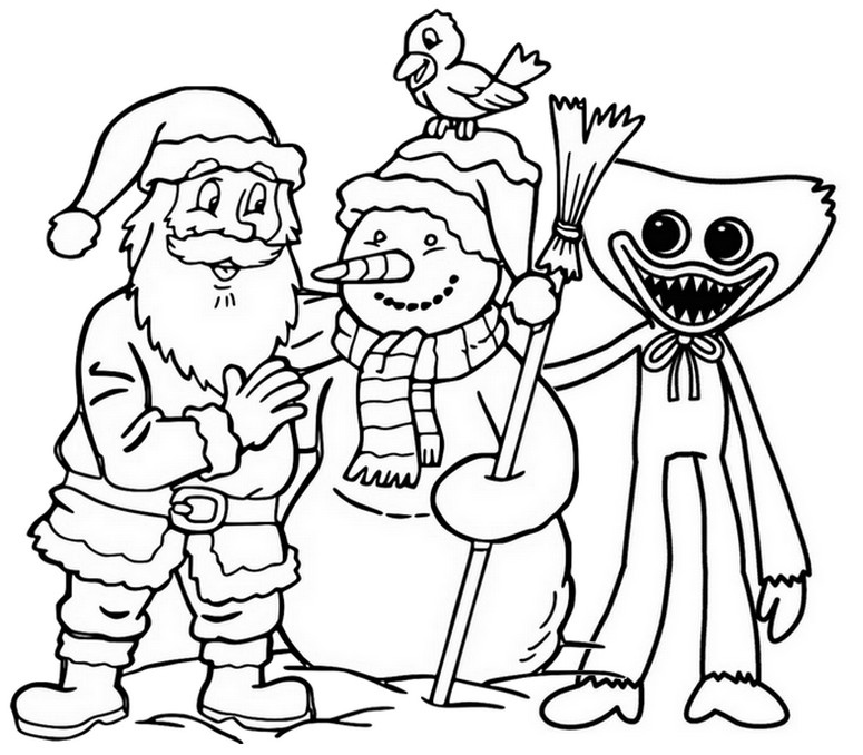 Coloring pages poppy playtime