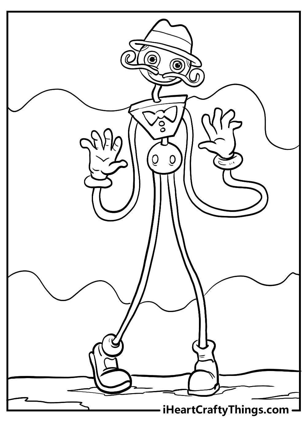 Printable poppy playtime coloring pages updated