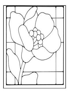 Image result for poppy stained glass pattern stained glass crafts stained glass patterns stained glass designs