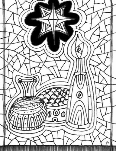 Epiphany coloring page â stushie art