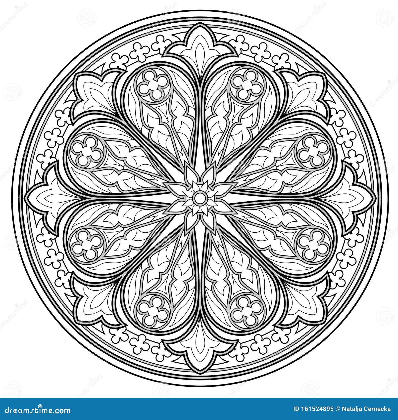 Stained glass window stock illustrations â stained glass window stock illustrations vectors clipart