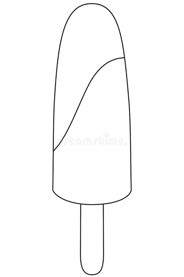 Popsicle coloring stock illustrations â popsicle coloring stock illustrations vectors clipart