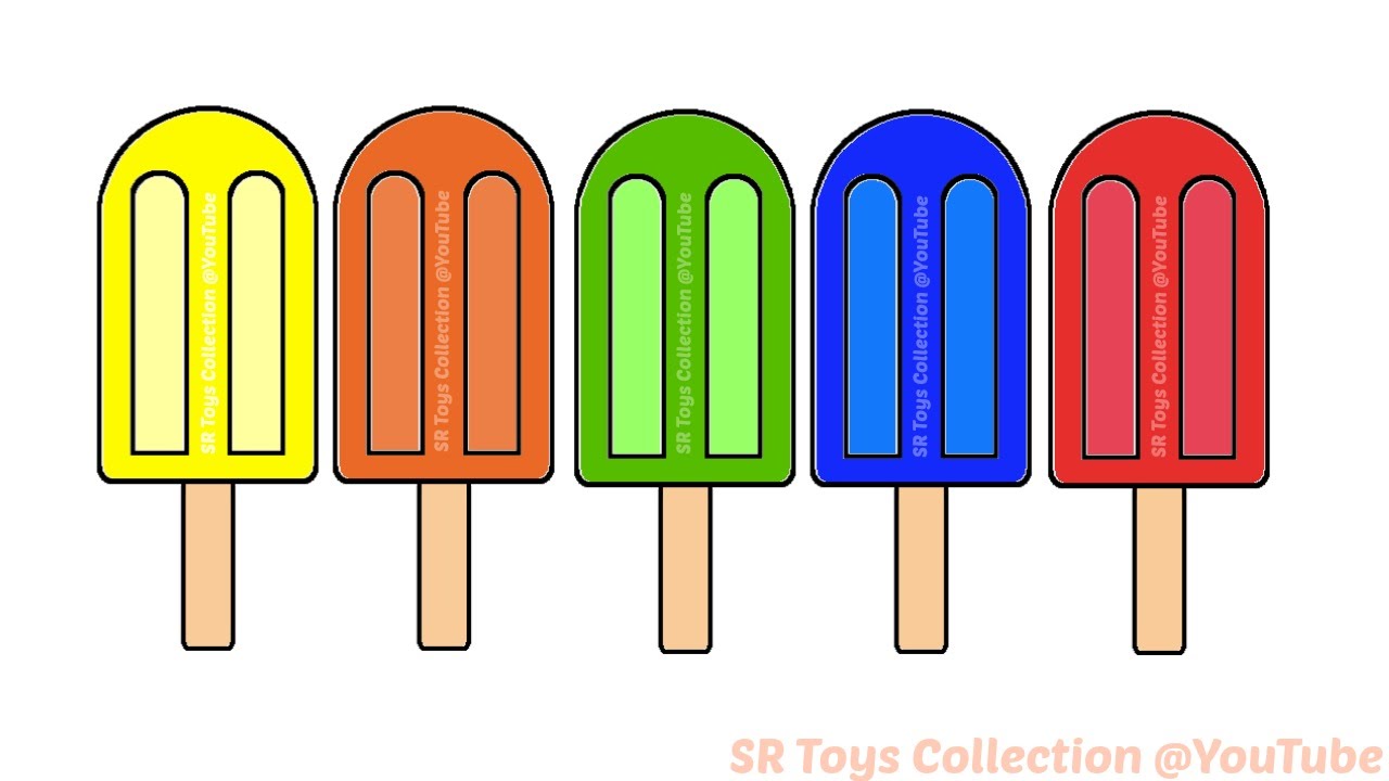 Popsicle coloring page coloring pages color beach theme preschool