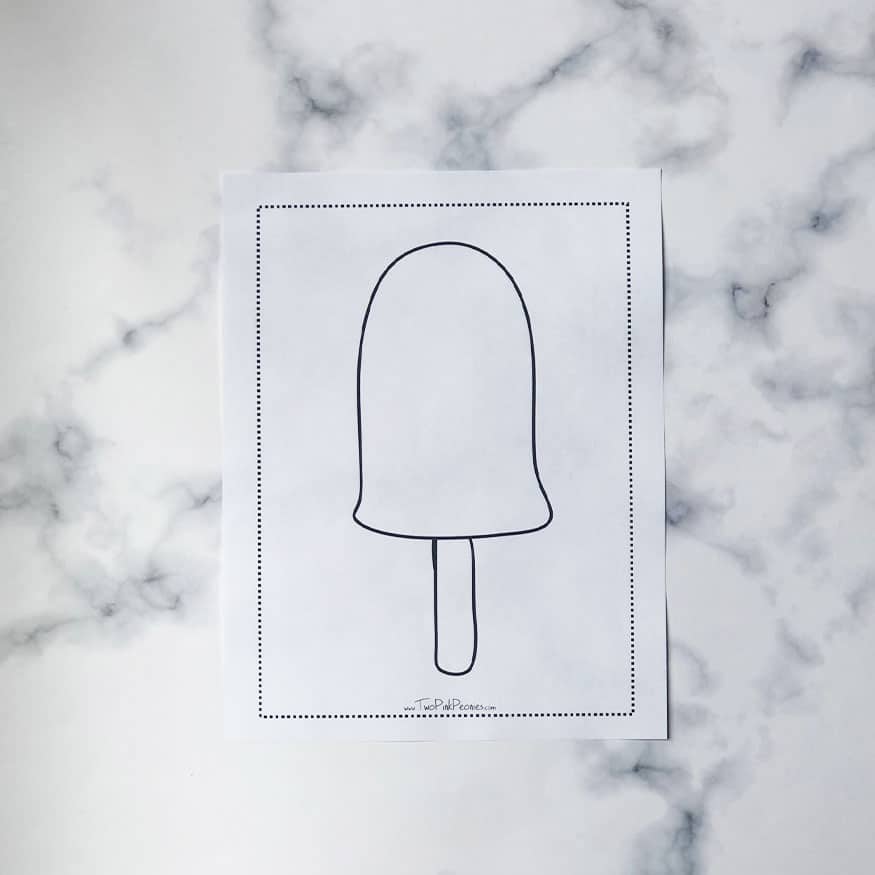 Free printable popsicle templates instant download sizes