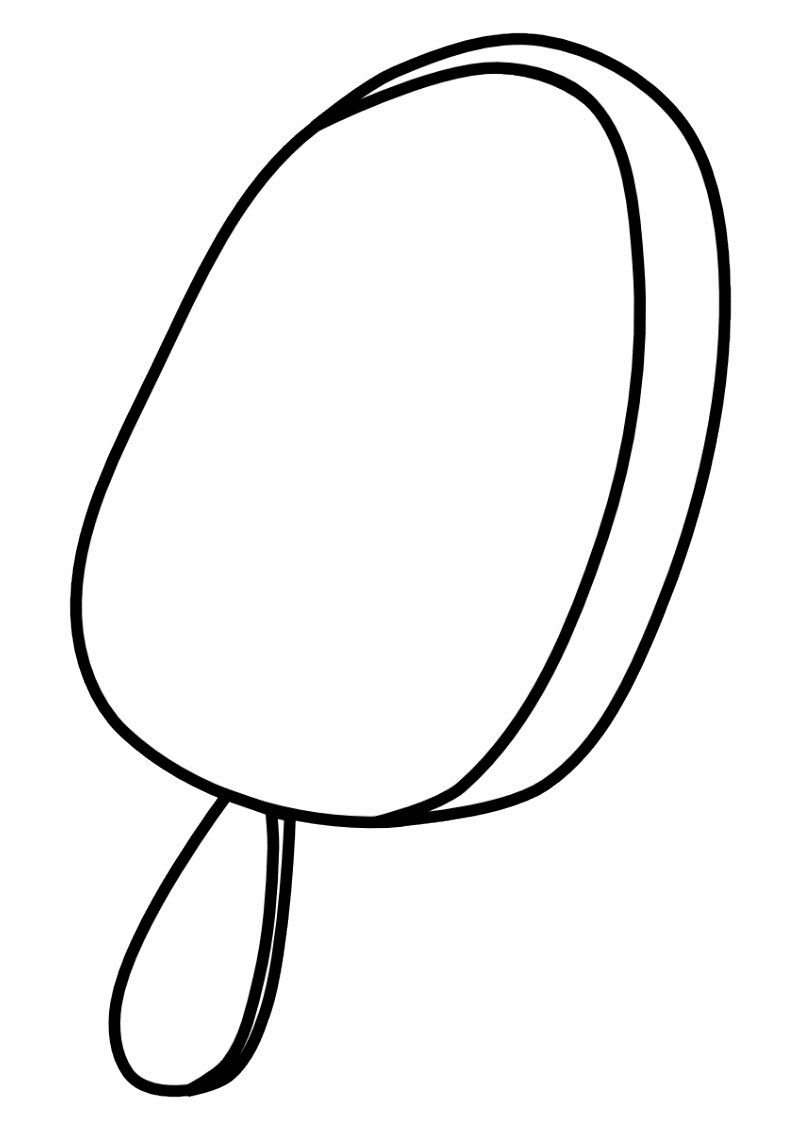 Popsicle coloring pages