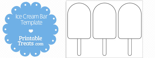 Printable ice cream in a bowl shape template â printable treats