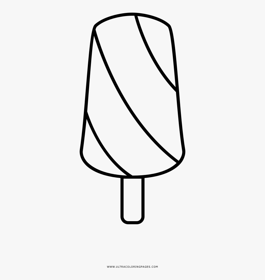 Popsicle coloring page