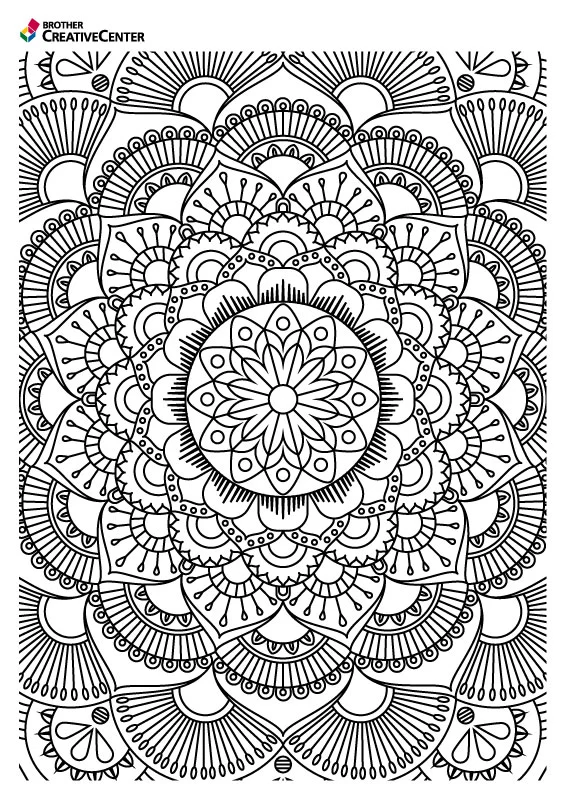 Stress relief coloring pages for adults