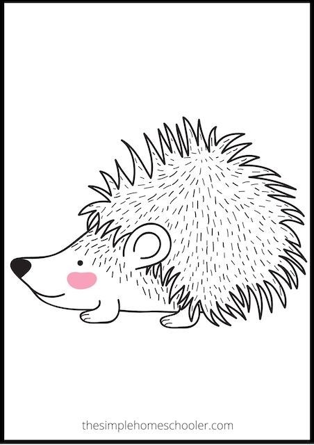 Cute animal coloring pages printable and free