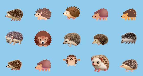 Ð hedgehog emoji