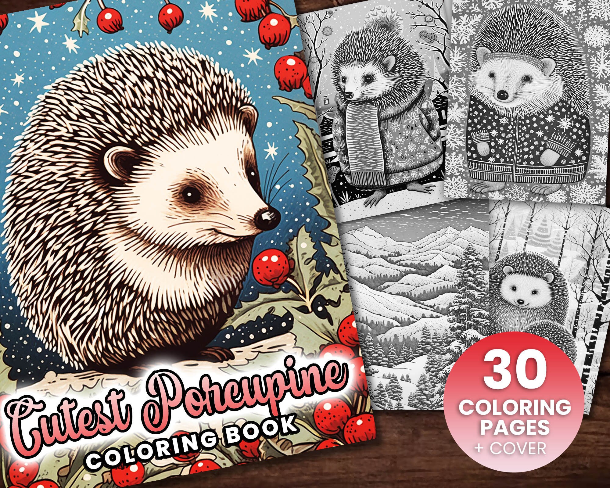 Porcupine coloring