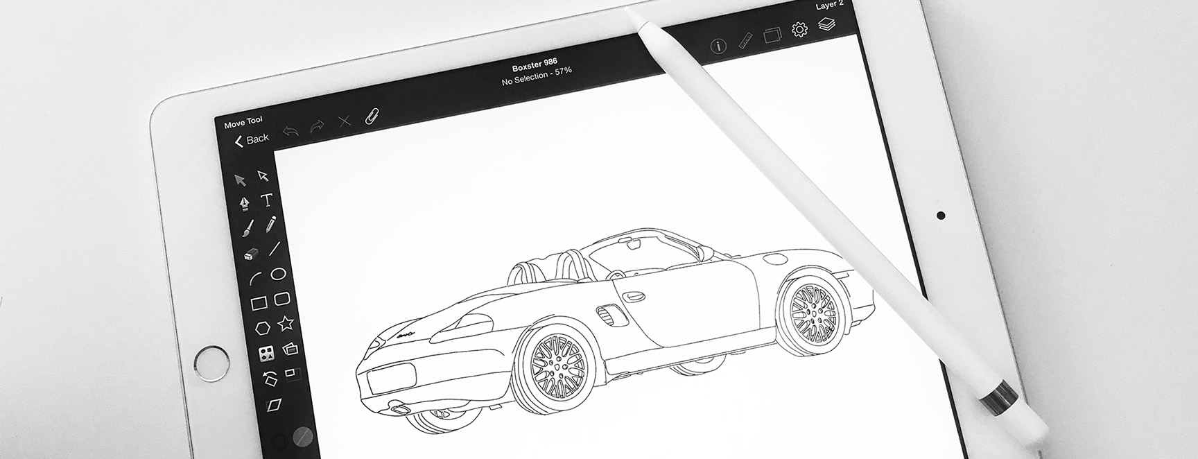 Porsche coloring pages