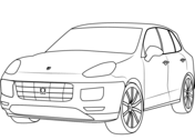 Porsche coloring pages free coloring pages