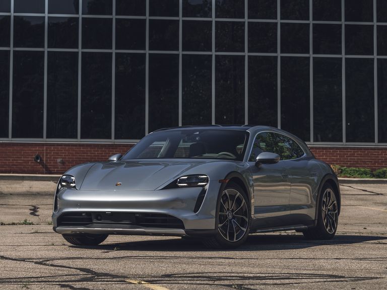 Porsche taycan cross turismo sport turismo review pricing and specs