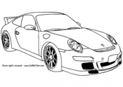 Porsche coloring pages free coloring pages