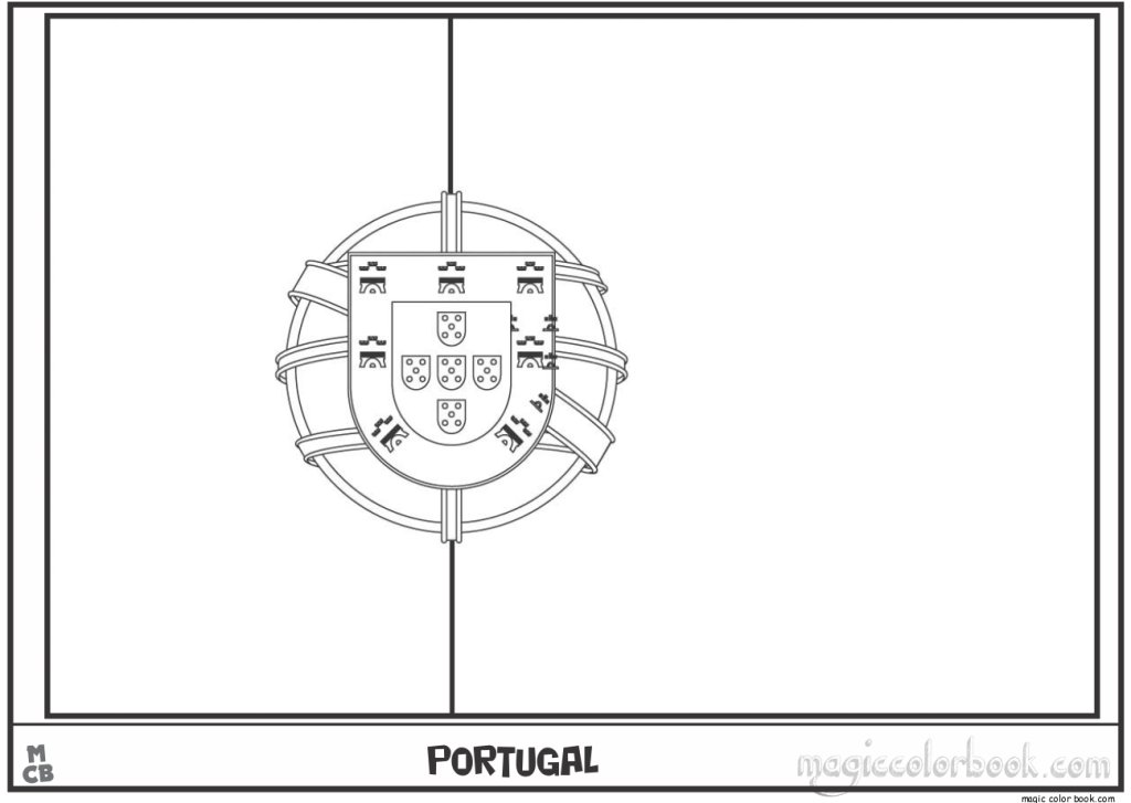 Magic color book on x portugal flag coloring pages free httpstconsfmcoiq httpstcocciyuxf x