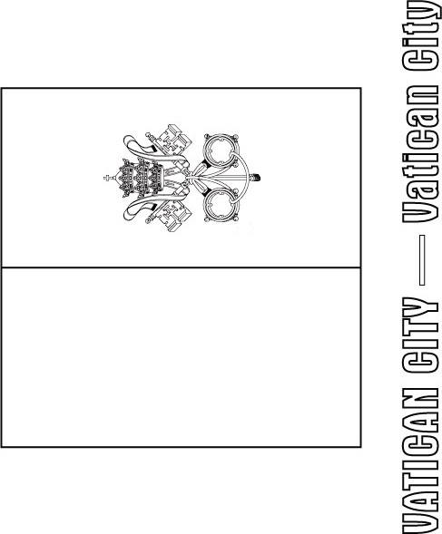 Vatican city flag coloring page download free vatican city flag coloring page for kids best coloring pages