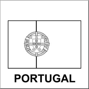 Portugal flag louring pages