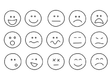 Set of emoji coloring page by stevens social studies tpt