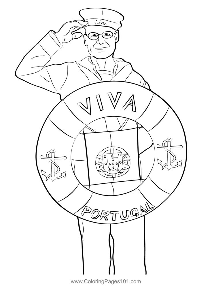 Portugal day coloring page coloring pages coloring pages for kids printable coloring pages