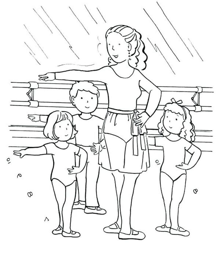 Cute ballerina coloring pages pdf ideas