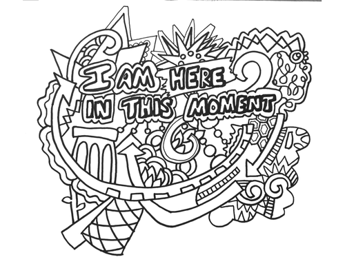 Affirmation posters coloring pages handouts teaching resources