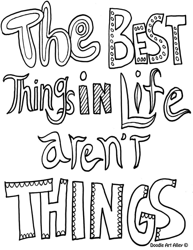 Quote coloring pages