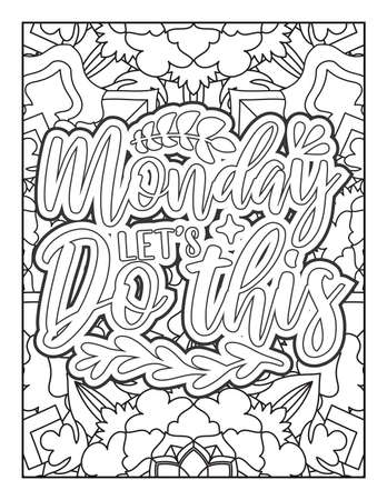 Motivational quotes coloring page inspirational quotes coloring page affirmative quotes coloring page positive quotes coloring page good vibes motivational swear word coloring book for adults ù ùùø øªøµù ùù ù