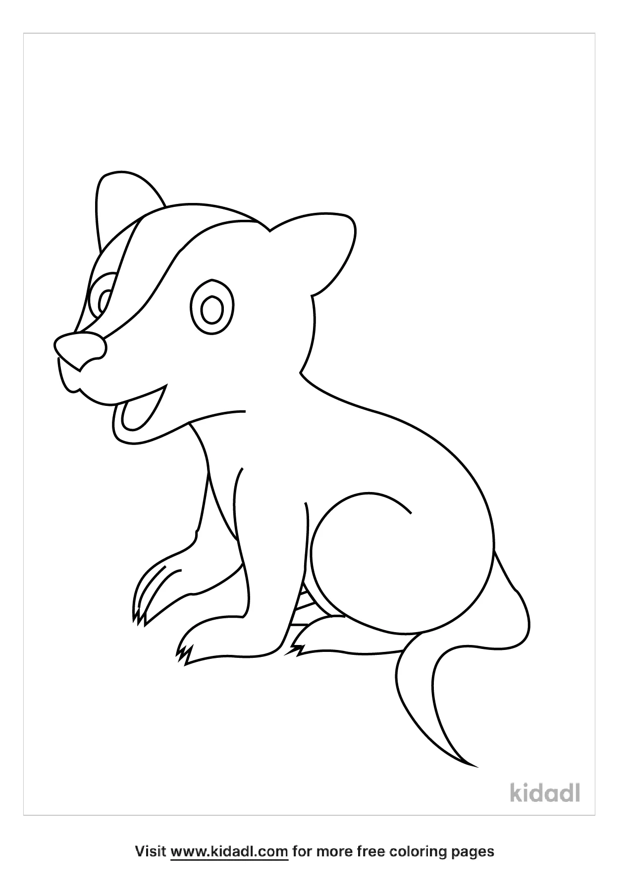 Free possum coloring page coloring page printables