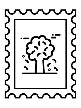 Canada postal stamp activities canada coloring pages no prep art sub