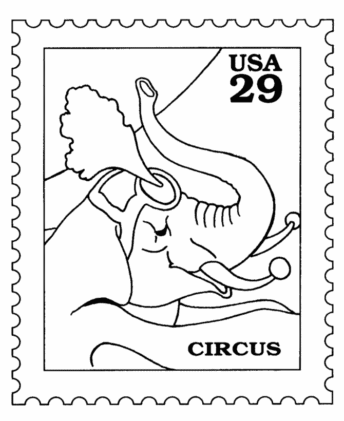 Bluebonkers usps arts stamp coloring pages