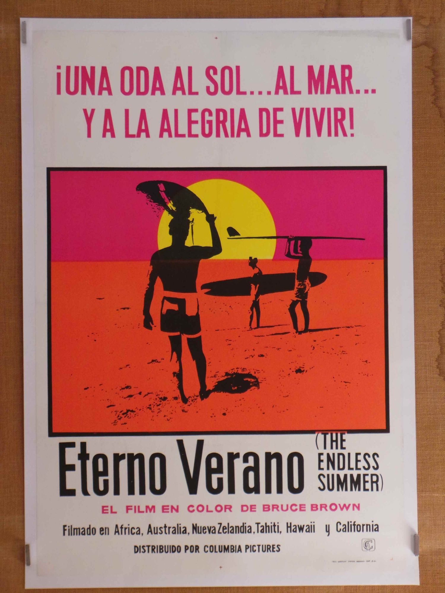 Endless summer original movie poster argentina sht x
