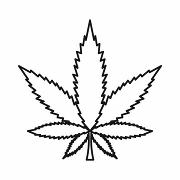 Marijuana leaf outline images â browse photos vectors and video