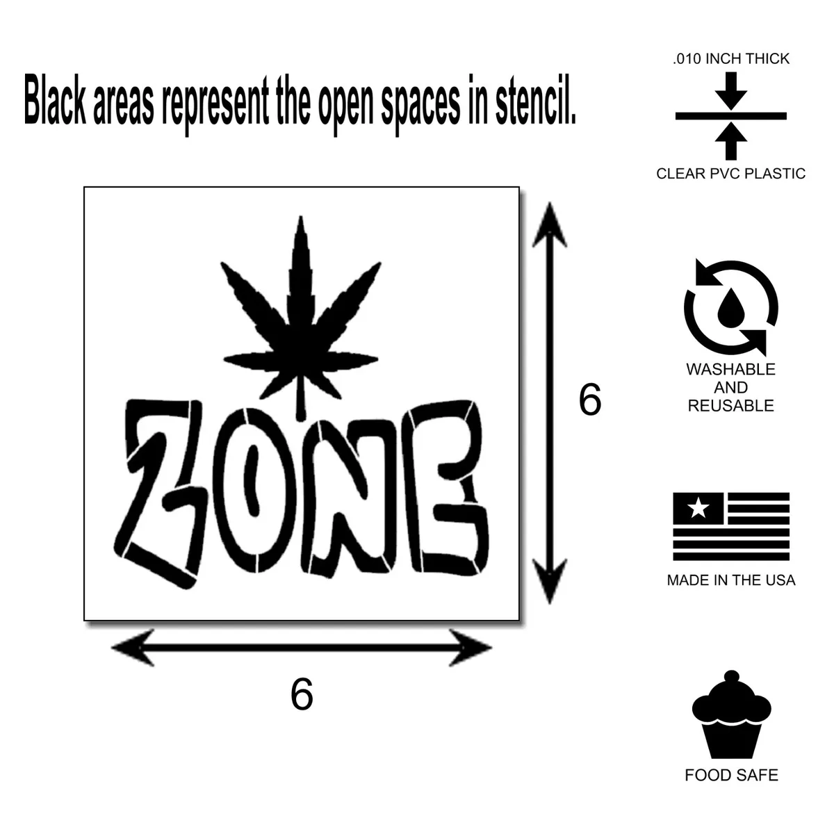 X stencil pot leafmarijuanaweed zone sign sayingquotegraffiti letters